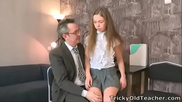 Watch Tricky Old Teacher - Sara looks so innocent warm Clips
