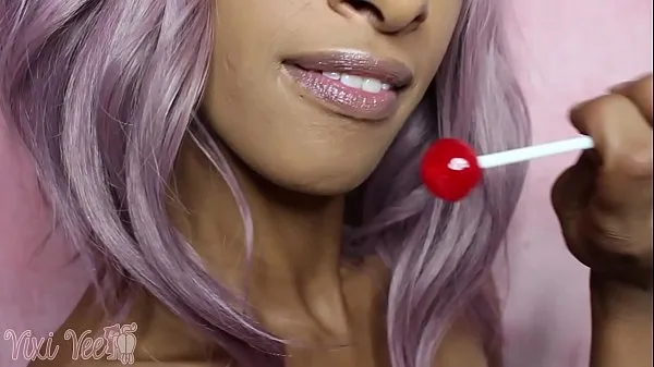 Watch Longue Long Tongue Mouth Fetish Lollipop FULL VIDEO warm Clips