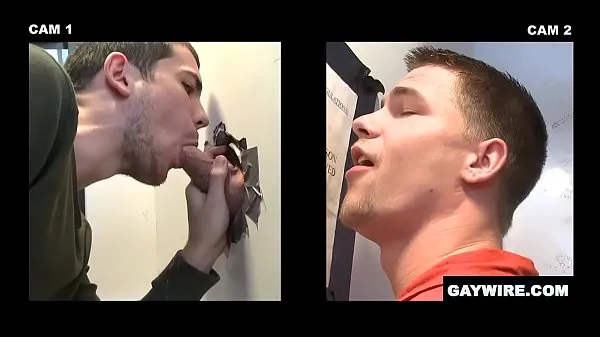 Watch GAYWIRE - Blake Savage Bravely Sticks His Big Dick Inside Of A Dirty Glory Hole warm Clips