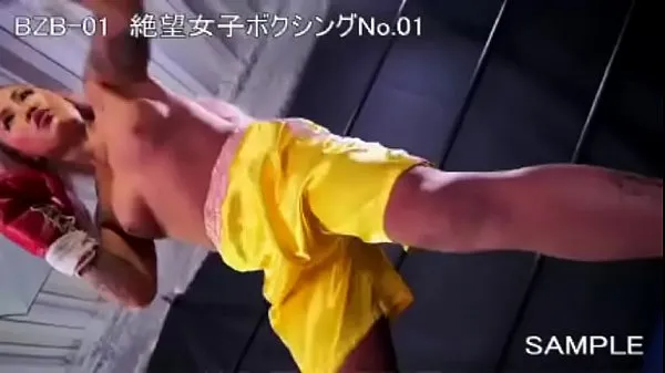 Obejrzyj Yuni DESTROYS skinny female boxing opponent - BZB01 Japan Sampleciepłe klipy