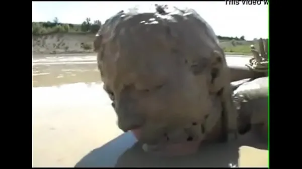 Watch This lady playing BDSM in Mud is serious playing it hardcore by warm Clips