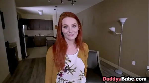 شاهد مقاطع دافئة Angry step father fucks redhead stepdaughter and cums on her face