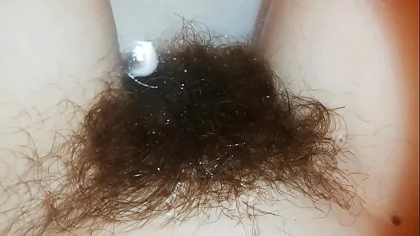 Super hairy bush fetish video hairy pussy underwater in close up گرم کلپس دیکھیں
