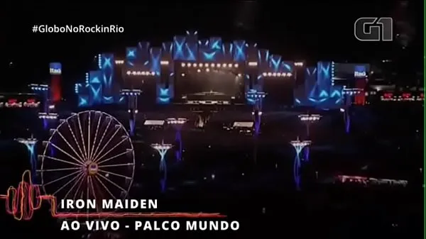 Sehen Sie sich Iron Maiden Rock in Rio 2019 warmen Clips an