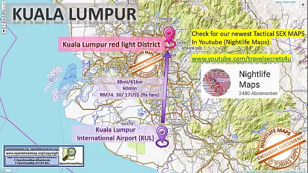 观看Street Prostitution Map of Kuala Lumpur with Indication where to find Streetworkers, Freelancers and Brothels. Also we show you the Bar and Nightlife Scene in the City温暖的剪辑