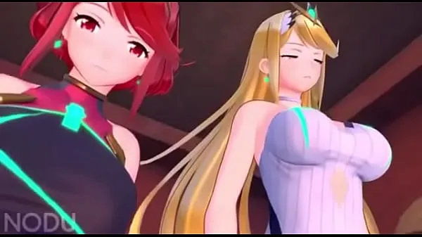 This is how they got into smash Pyra and Mythra गर्म क्लिप्स देखें
