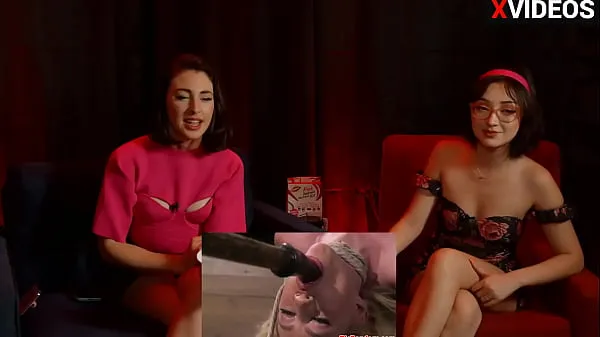 Watch Three Hotties React to BDSM Porn warm Clips
