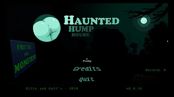 Obejrzyj Haunted Hump House [PornPlay Halloween Hentai game] Ep.1 Ghost chasing for cum futa monster girlciepłe klipy