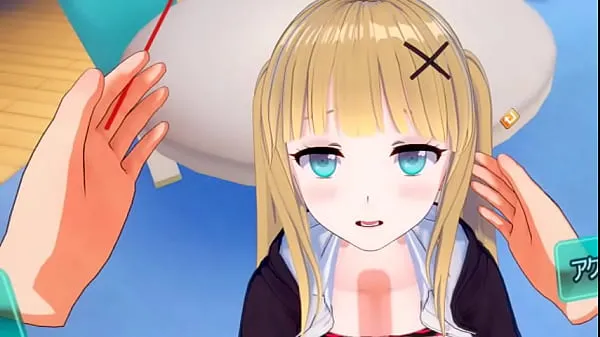 Nézze meg Eroge Koikatsu! VR version] Cute and gentle blonde big breasts gal JK Eleanor (Orichara) is rubbed with her boobs 3DCG anime video meleg klipeket