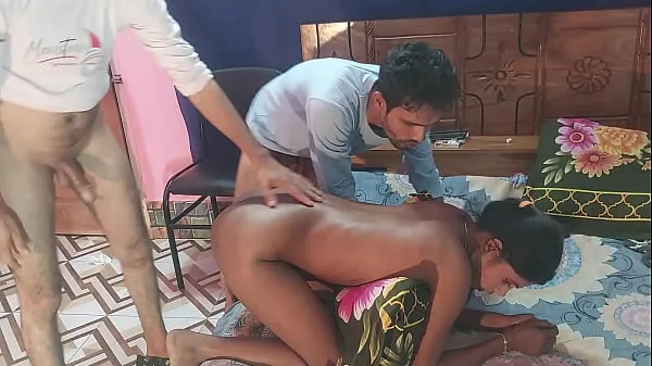 Watch First time sex desi girlfriend Threesome Bengali Fucks Two Guys and one girl , Hanif pk and Sumona and Manik warm Clips