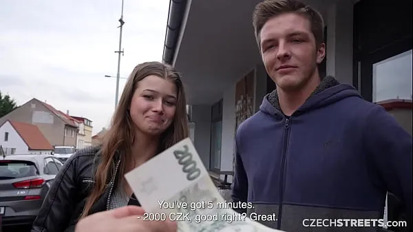 Watch CzechStreets - He allowed his girlfriend to cheat on him warm Clips