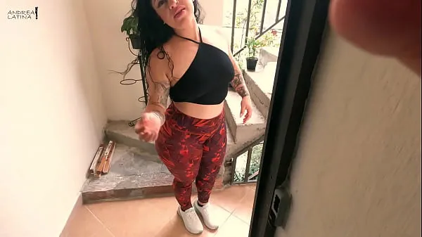 Watch I fuck my horny neighbor when she is going to water her plants warm Clips