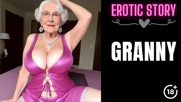 Obejrzyj GRANNY Story] Threesome with a Hot Granny Part 1ciepłe klipy