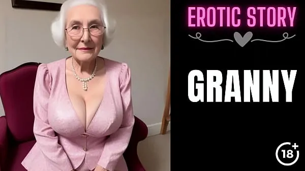 شاهد مقاطع دافئة GRANNY Story] Granny Calls Young Male Escort Part 1