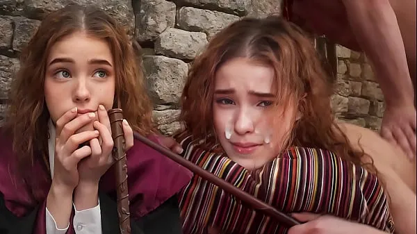 Bekijk ERECTO ! - Hermione´s First Time Struggles With A Spell - NoLube warme clips